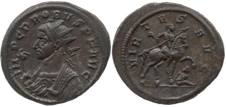 Probus antoninianus RIC unlisted, Cohen 846v