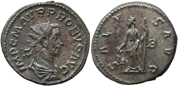 Probus antoninianus RIC 123, Bastien 392.