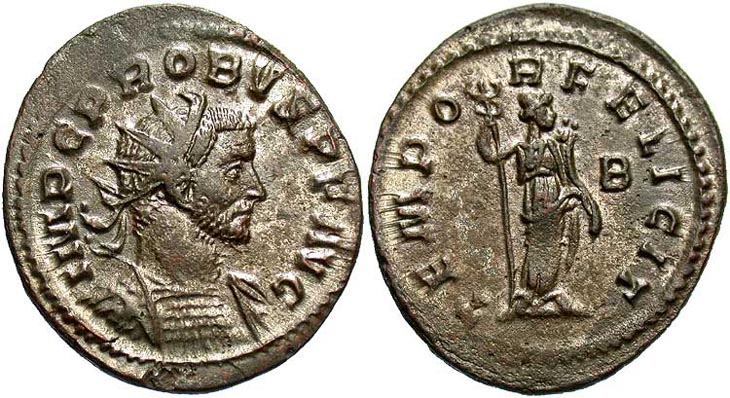 Probus antoninianus RIC 129,
                  Bastien 397