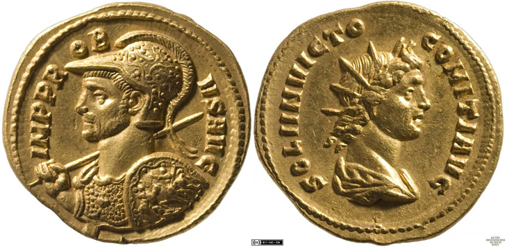Probus aureus RIC 138