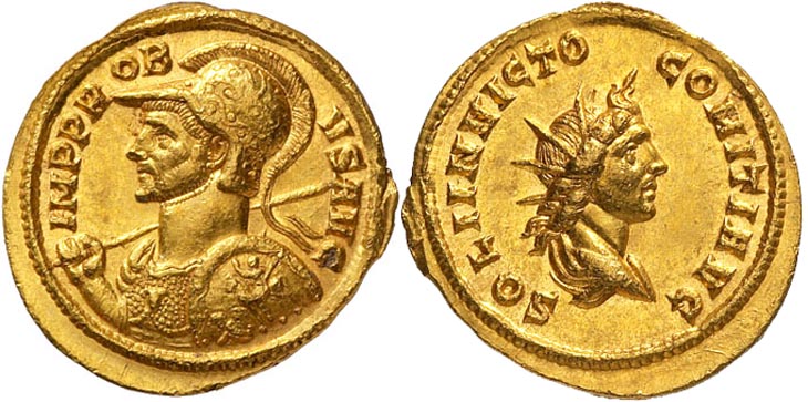 Probus aureus RIC 138