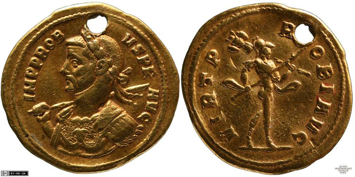 Probus aureus RIC 145