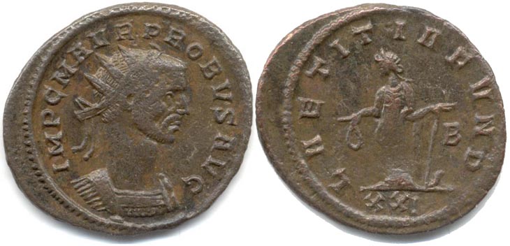 Probus antoninianus RIC 153v, MPR 7.