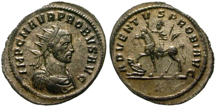 Probus antoninianus RIC 161v