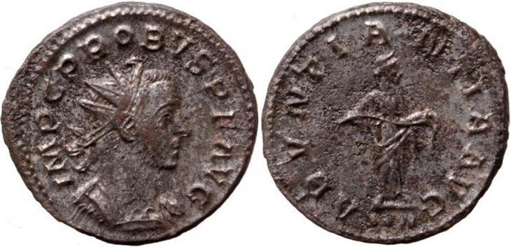 Probus antoninianus RIC 17v, Bastien 195v