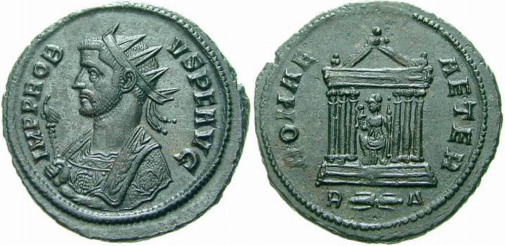 Probus
                    antoninianus RIC 183