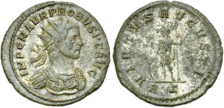 Probus
                  antoninianus RIC 234v.