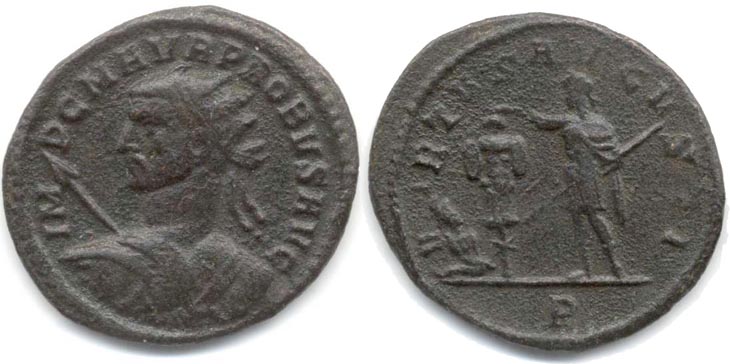 Probus
                  antoninianus RIC 243v