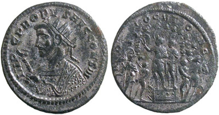 Probus
                  antoninianus RIC 320 corr.