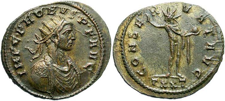 Probus antoninianus/aurelianus RIC 349