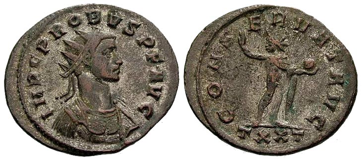 Probus
                        antoninianus/aurelianus RIC 349