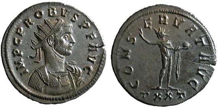 Probus antoninianus/aurelianus RIC 349