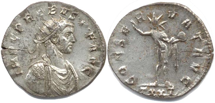 Probus antoninianus/aurelianus RIC 349