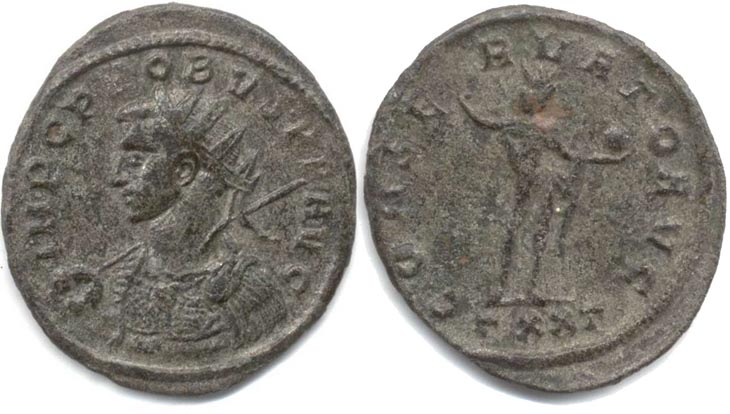 Probus antoninianus/aurelianus
                                  RIC 349v