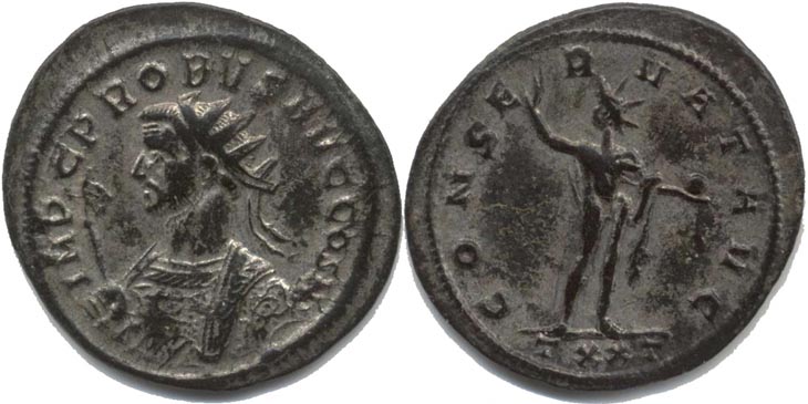 Probus
                antoninianus RIC 352v