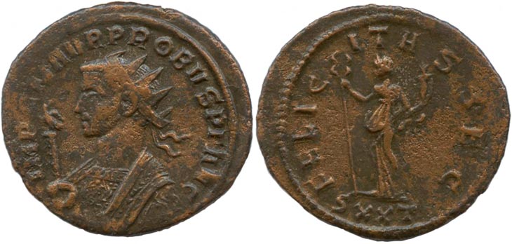 Probus antoninianus
                    RIC 358v