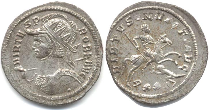 Probus
                    antoninianus RIC 454