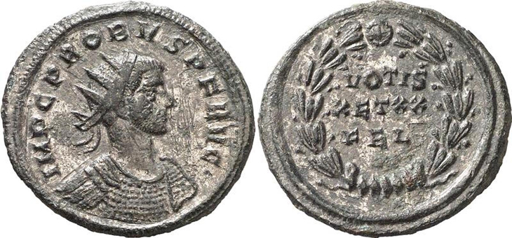 Probus
                    antoninianus RIC 458