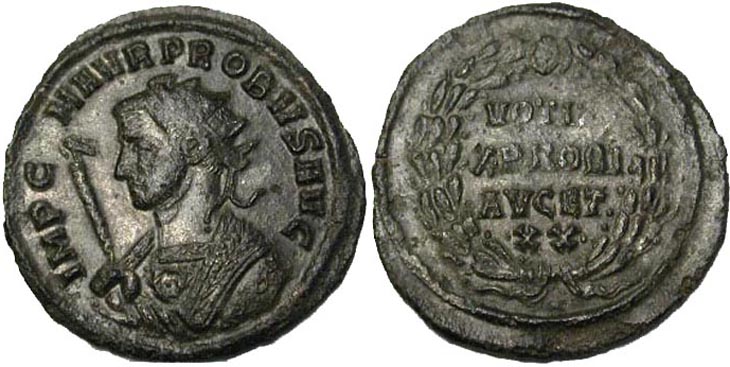 Probus
                    antoninianus RIC 462