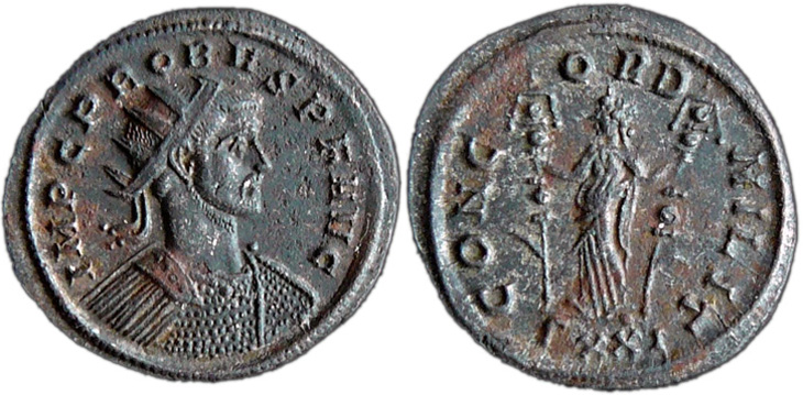 Probus
                  antoninianus RIC 531
