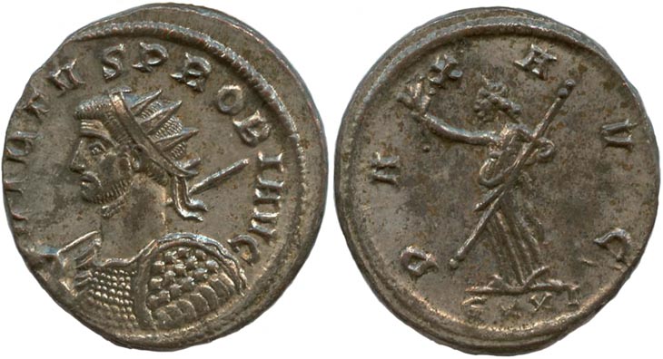 Probus
                    antoninianus RIC 548