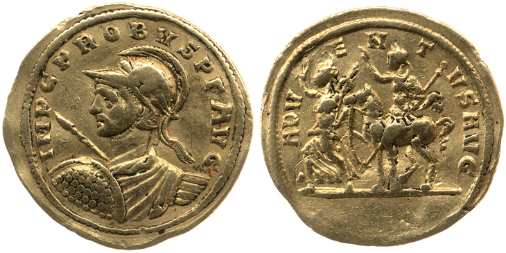 Probus
                  aureus RIC 583