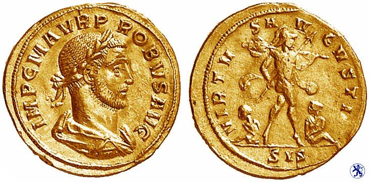 Probus aureus RIC 603