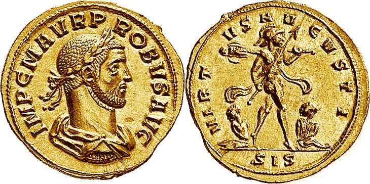 Probus aureus RIC 603