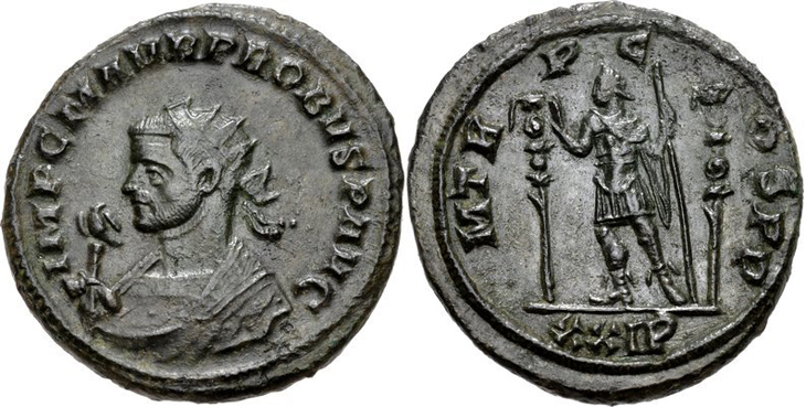 Probus antoninianus RIC 609, Alfldi 49.3