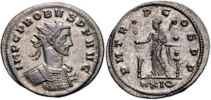 Probus antoninianus RIC 610, Alfldi 50.1