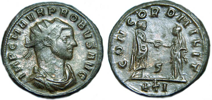 Probus antoninianus RIC 651, Alfldi cf. 26.20