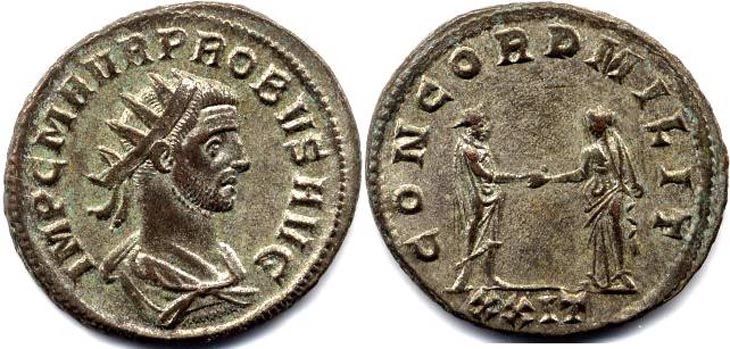 Probus antoninianus RIC 651, Alfldi 26.59