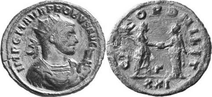 Probus antoninianus RIC 651v, Alfldi 26.33