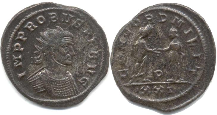 Probus antoninianus RIC 653,
                  Alfldi 26.-