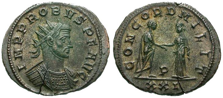 Probus antoninianus RIC 653,
                  Alfldi 26.-