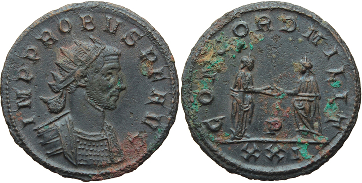 Probus antoninianus RIC 653v, Alfldi 25.2