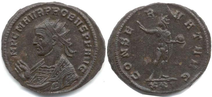 Probus antoninianus RIC 670v, Alfldi 27.-
