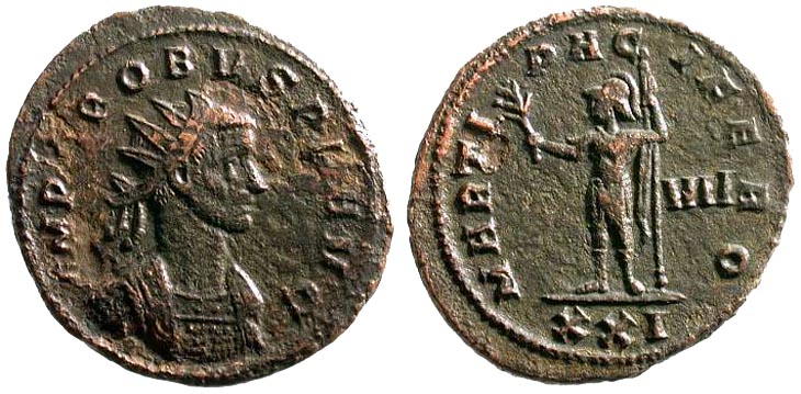 Probus unlisted antoninianus close RIC 699,
                  Alfldi 38.2