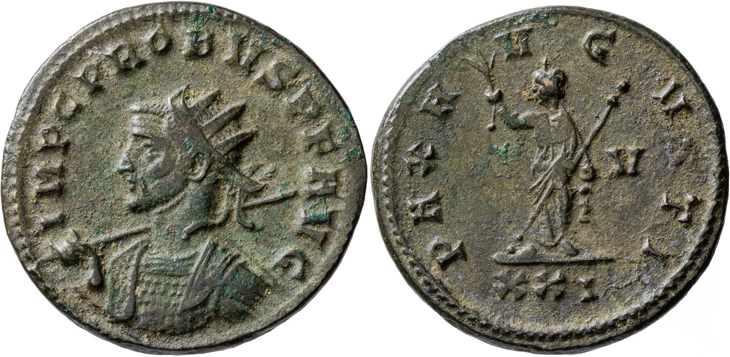 Probus
                  antoninianus RIC , Alfldi