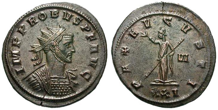 Probus
                  antoninianus RIC 713, Alfldi 42.29
