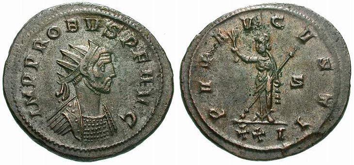 Probus
                  antoninianus RIC 713, Alfldi 42.25