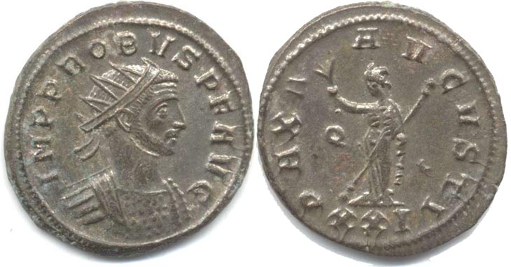 Probus antoninianus RIC 713v, cf. Alfldi
                    42.35
