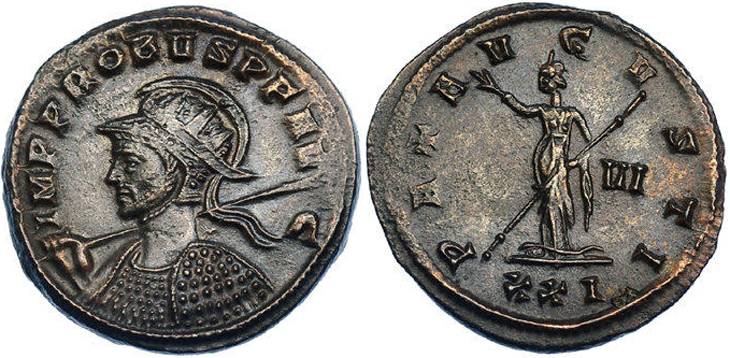 Probus antoninianus RIC 713, Alfldi 42.63