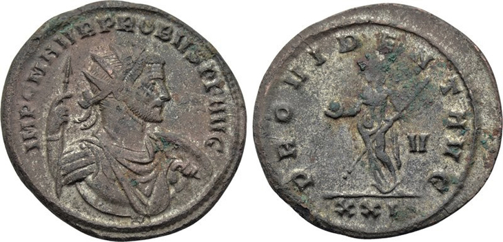 Probus antoninianus RIC 718v, Alfldi 53.-