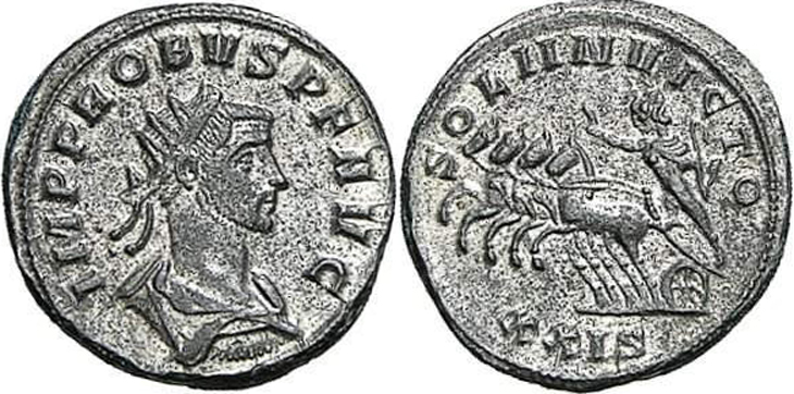 Probus
                  antoninianus RIC 770,
