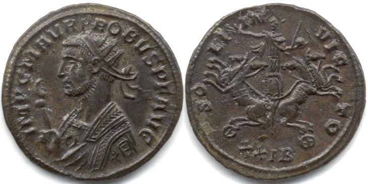 Probus
                  antoninianus RIC 776, Alfldi 74.7