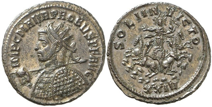 Probus
                  antoninianus RIC 776v, Alfldi