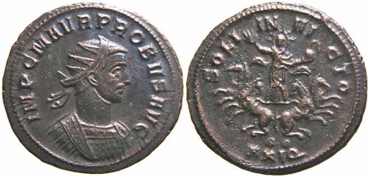 Probus
                  antoninianus RIC 777, Alfldi ?