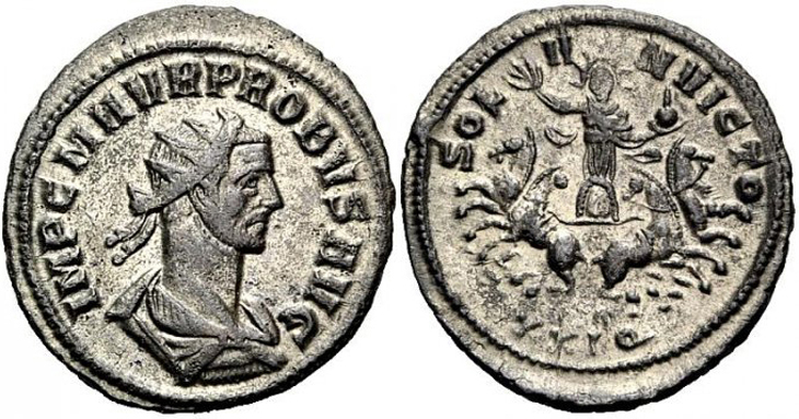 Probus
                  antoninianus RIC 777v, Alfldi 73.20