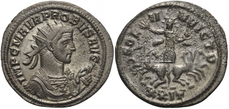 Probus
                  antoninianus RIC 777v, Alfldi ?